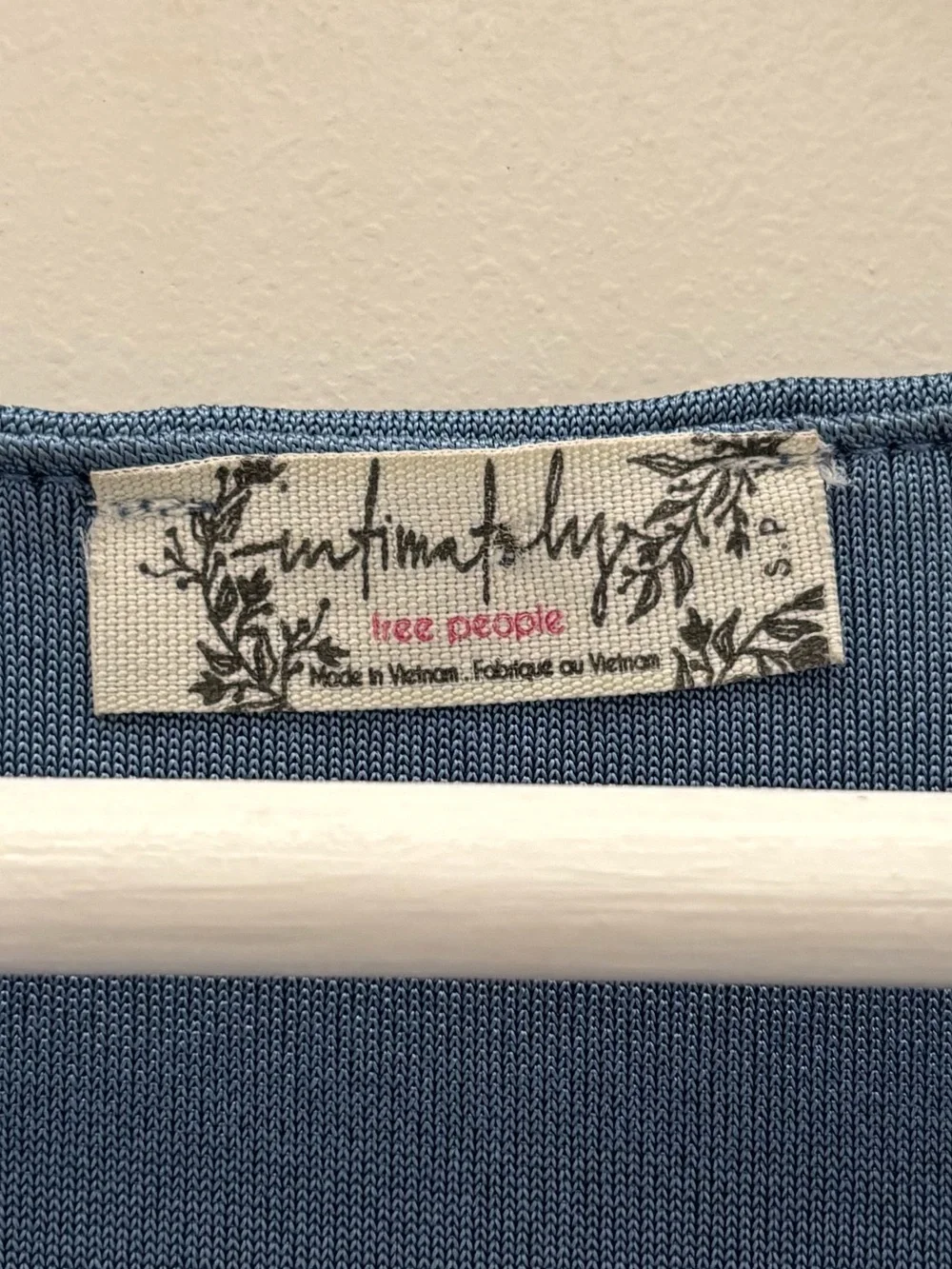 Free People Turnt Bodysuit Copenhagen Blue S
